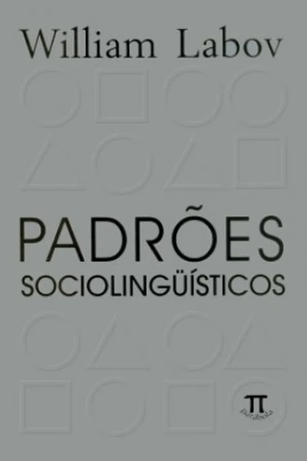 Capa de Padrões Sociolinguísticos