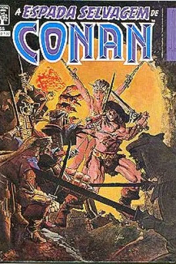 Capa de A Espada Selvagem de Conan # 055
