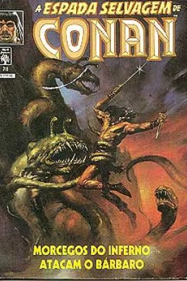 Capa de A Espada Selvagem de Conan # 078