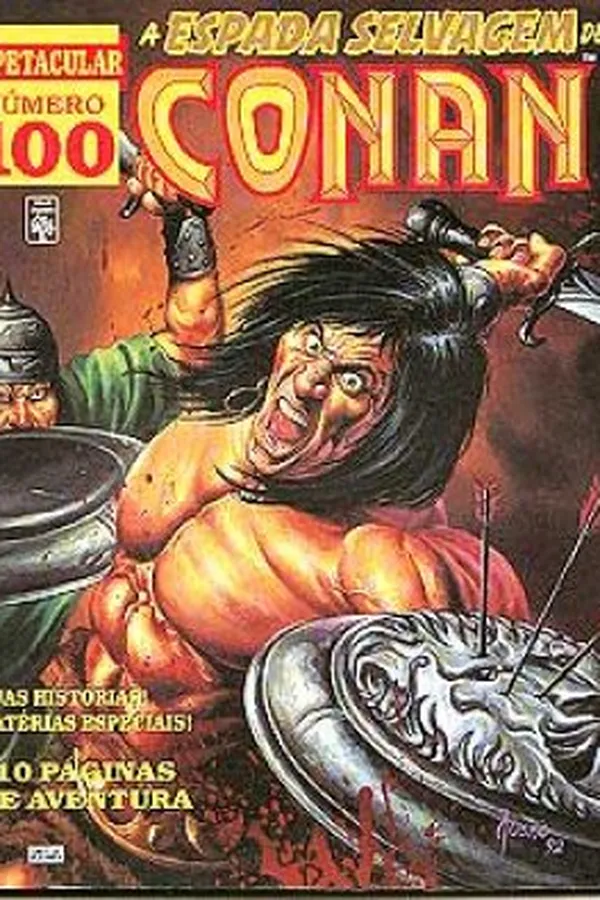 Capa de A Espada Selvagem de Conan # 100