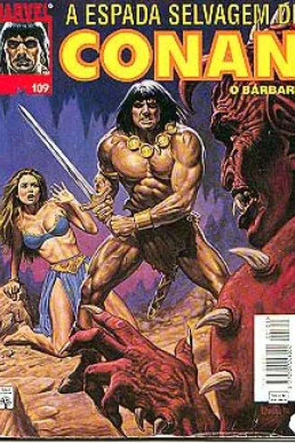 Capa de A Espada Selvagem de Conan # 109