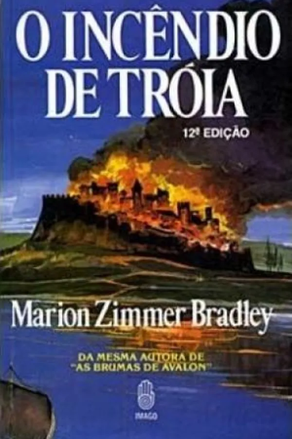 Capa de O Incêndio de Tróia