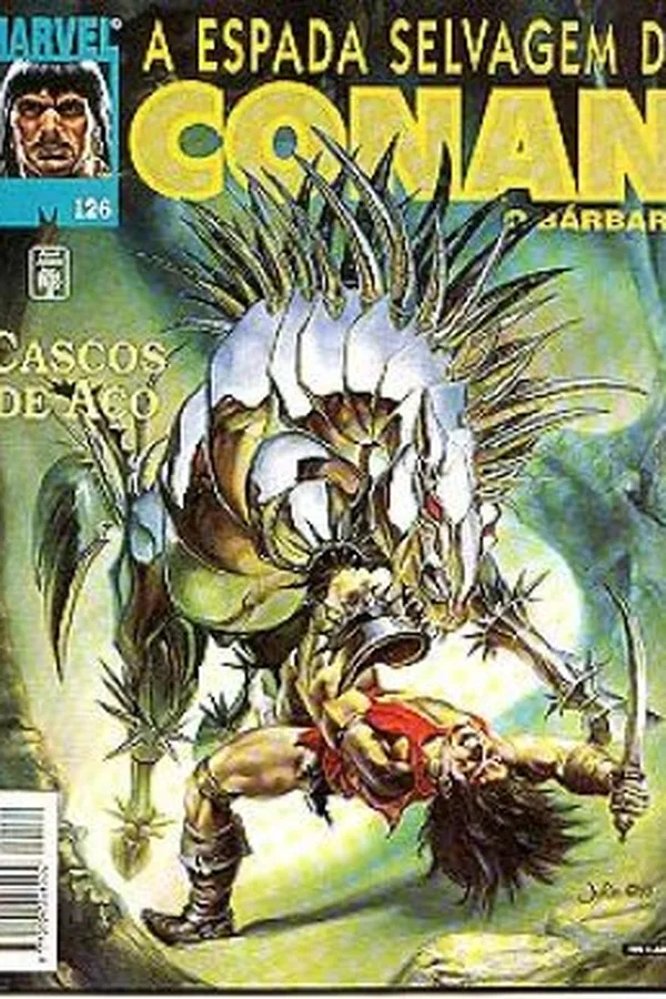 Capa de A Espada Selvagem de Conan # 126