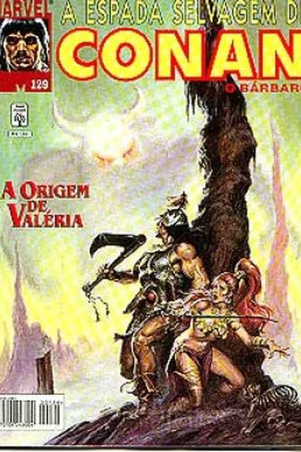 Capa de A Espada Selvagem de Conan # 129