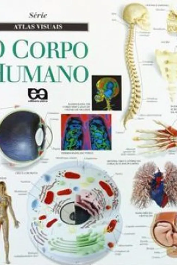 Capa de Atlas Visual do Corpo Humano