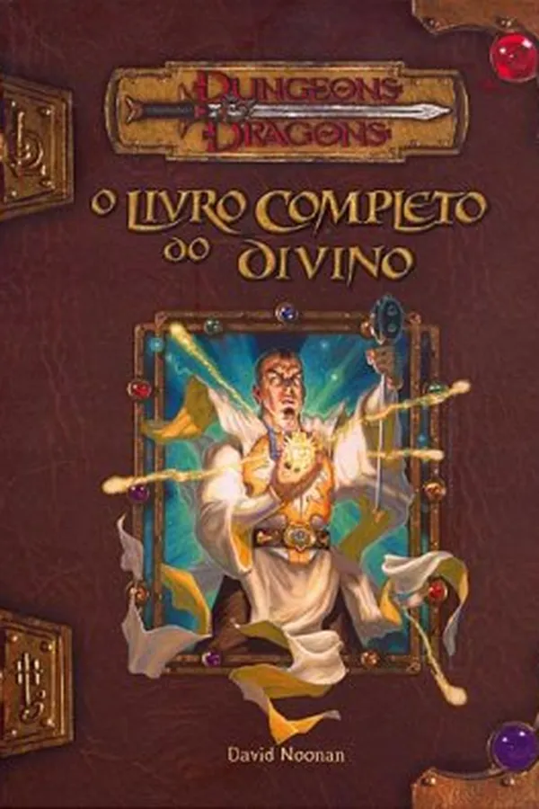 Capa de Dungeons & Dragons: O Livro Completo do Divino
