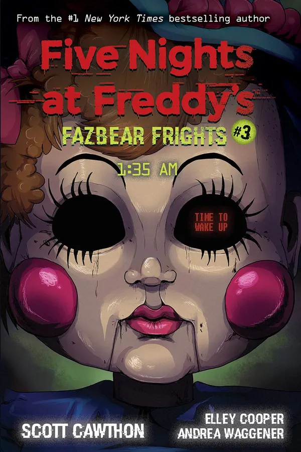 Capa de 1:35AM (Five Nights at Freddy's: Fazbear Frights #3) (3)