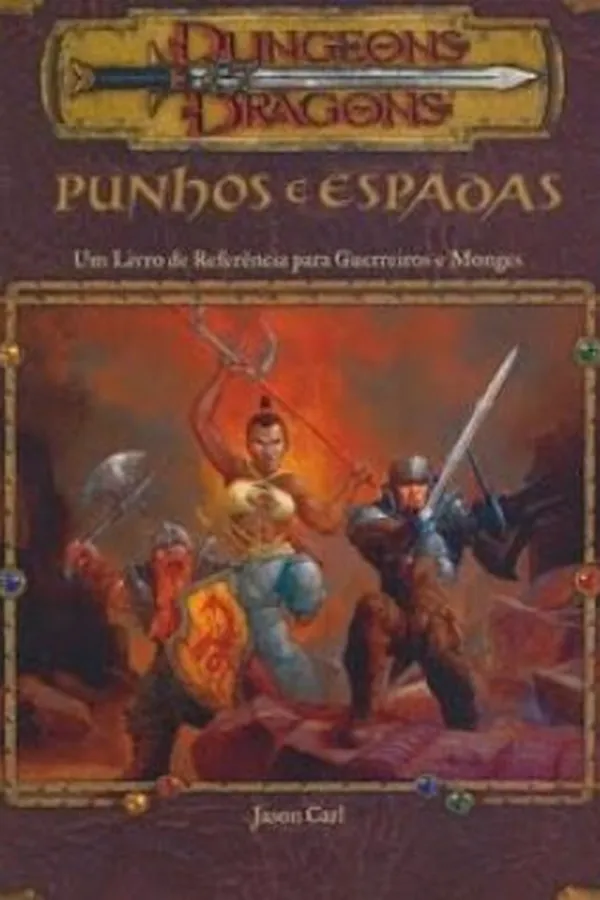 Capa de Dungeons & Dragons: Punhos e Espadas