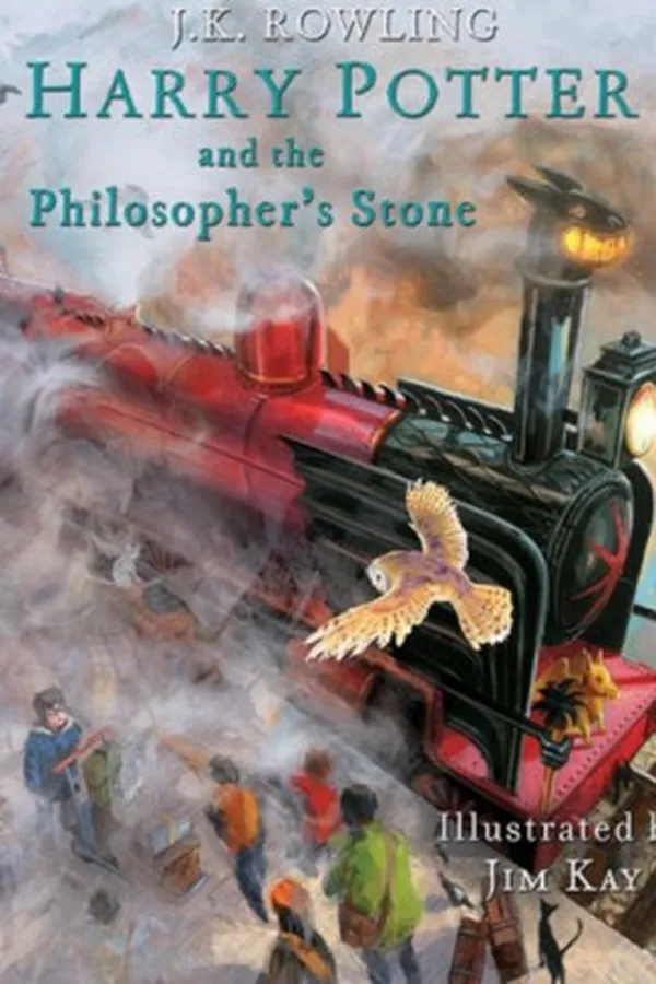 Capa de Harry Potter and the Philosopher's Stone: Illustrated [Kindle in Motion] (Illustrated Harry Potter Book 1) (English Edition) eBook Kindle