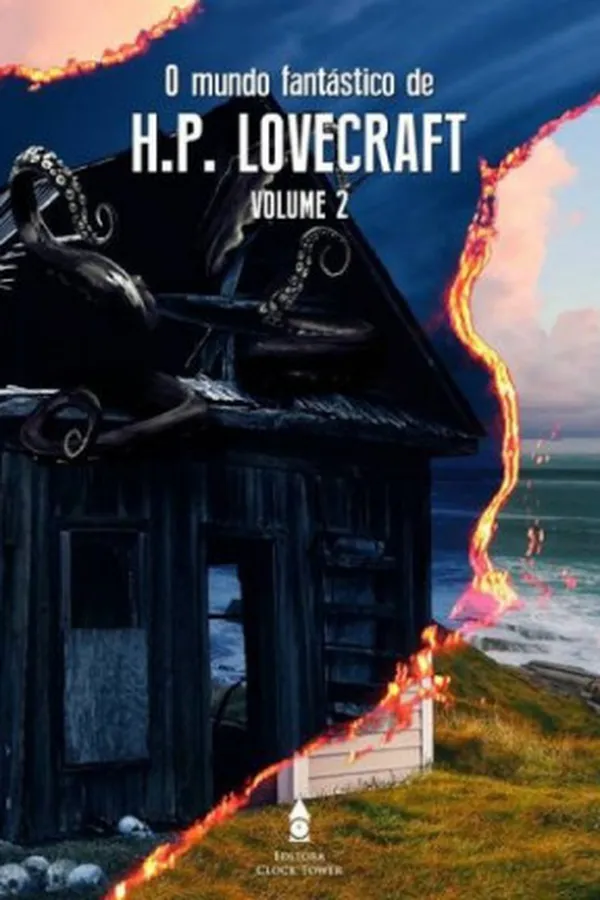 Capa de O Mundo Fantástico de H. P. Lovecraft