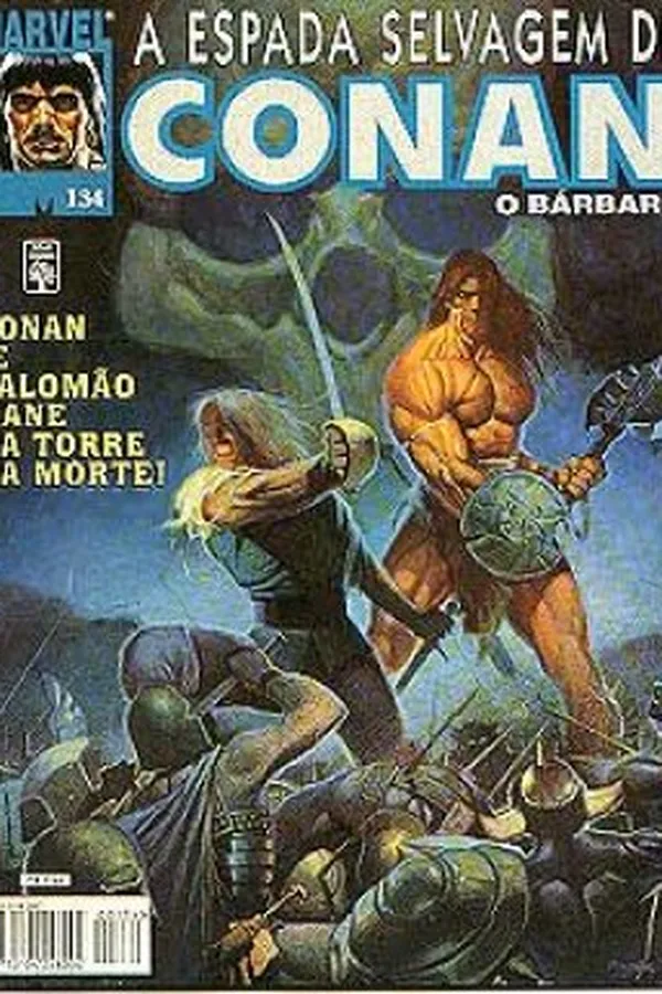 Capa de A Espada Selvagem de Conan # 134