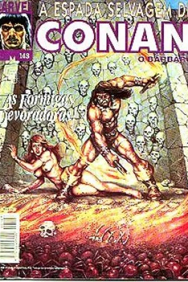 Capa de A Espada Selvagem de Conan # 143