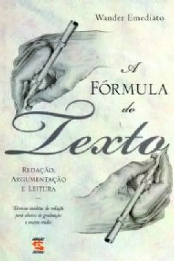 Capa de A Fórmula do Texto