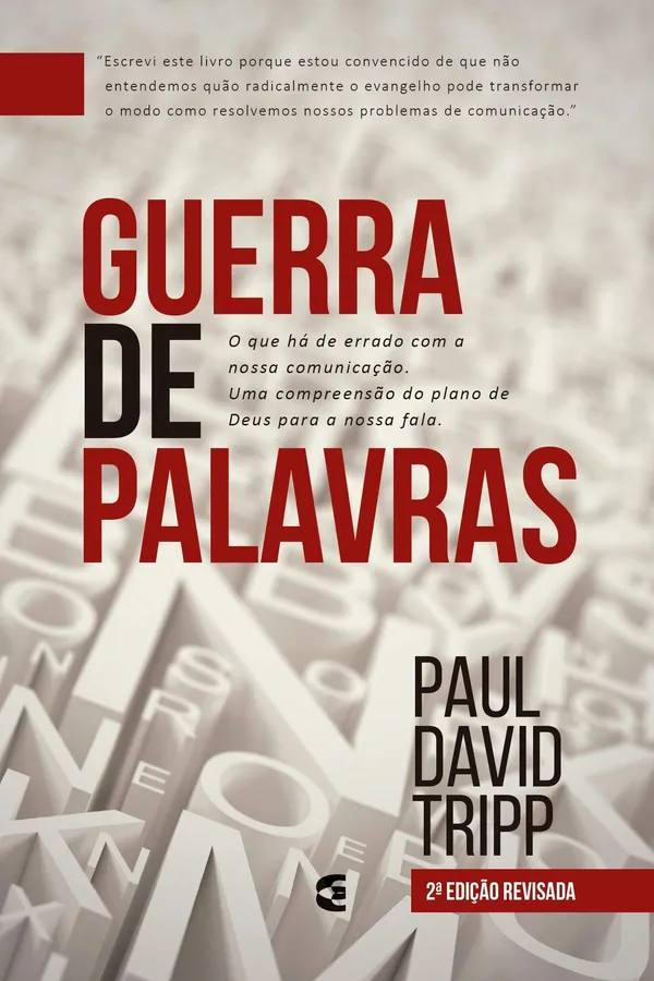 Capa de Guerra de Palavras