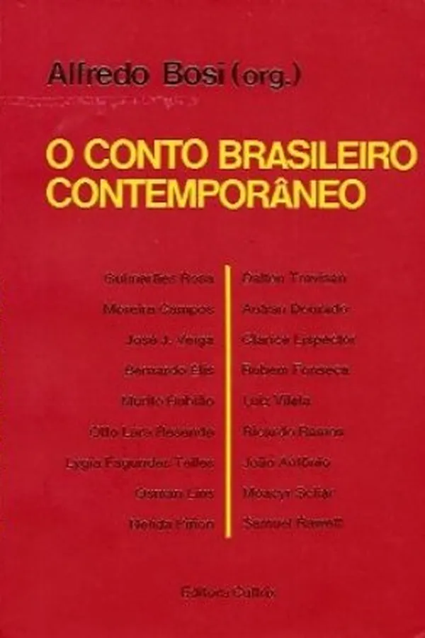 Capa de O Conto Brasileiro Contemporâneo