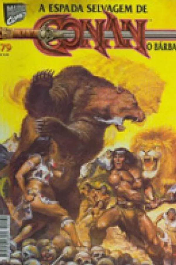 Capa de A Espada Selvagem de Conan # 179