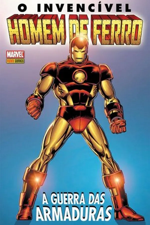 Capa de O Invencível Homem de Ferro: A Guerra das Armaduras