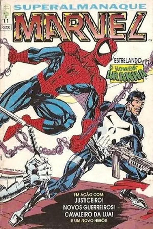 Capa de Superalmanaque Marvel 11