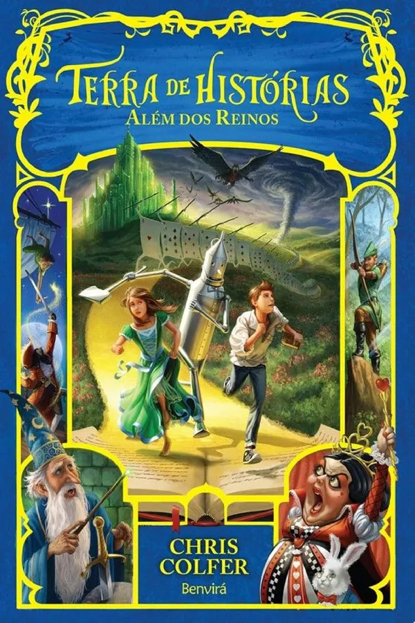 Capa de Terra de histórias 4 - Além dos reinos