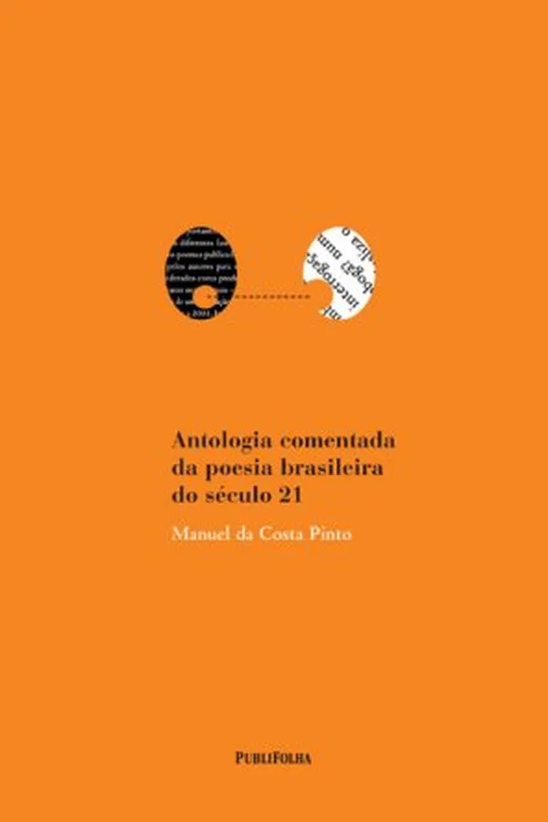 Capa de Antologia comentada da poesia brasileira no século 21
