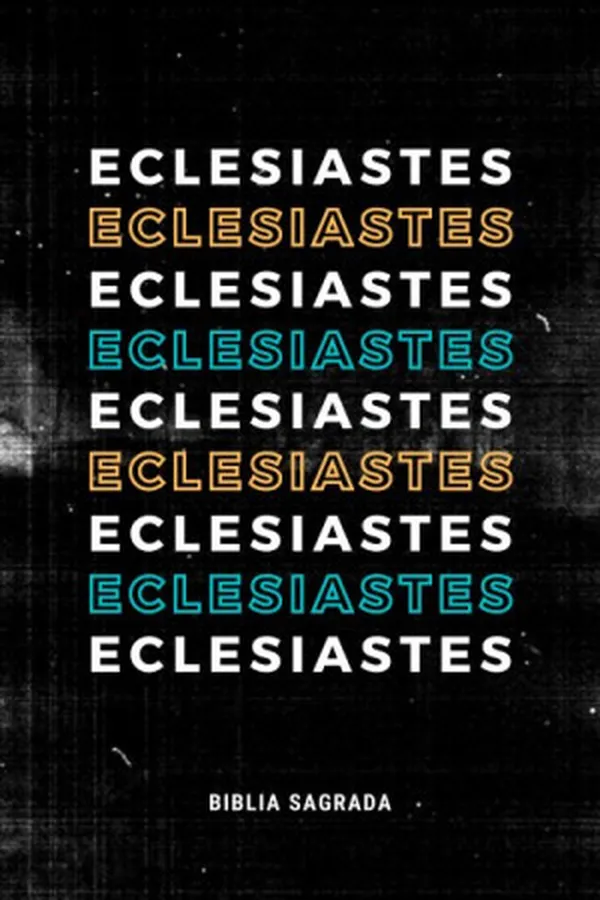 Capa de Eclesiastes