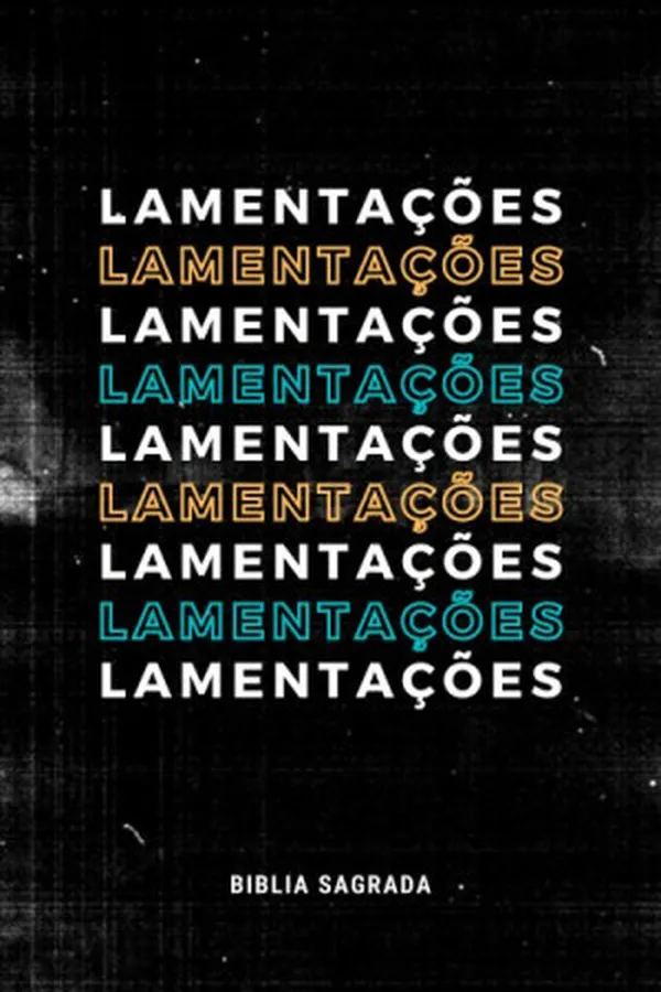 Capa de Lamentações