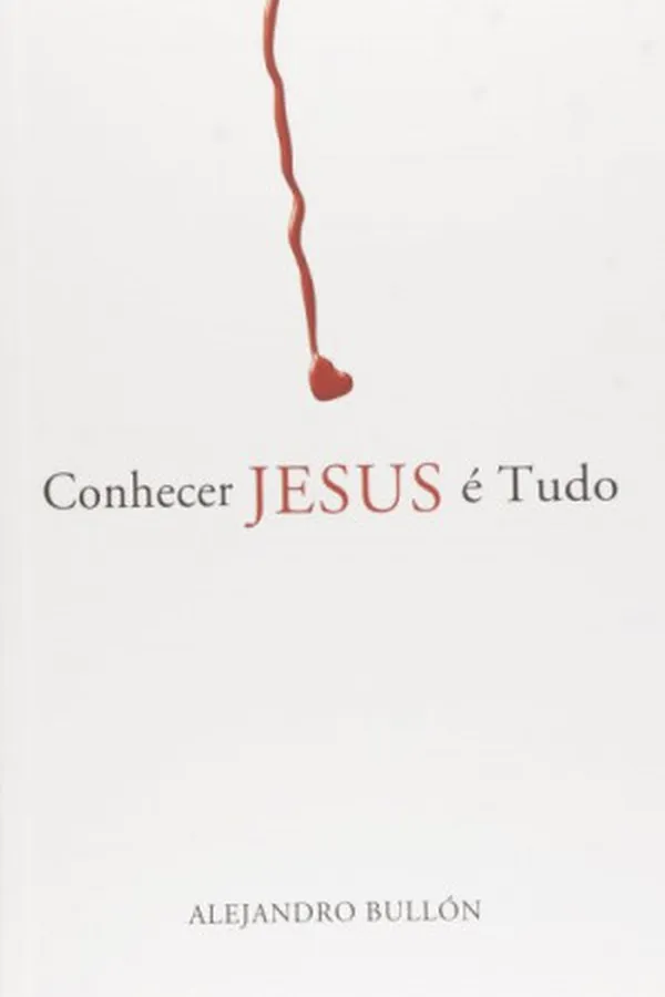 Capa de Conhecer Jesus é tudo