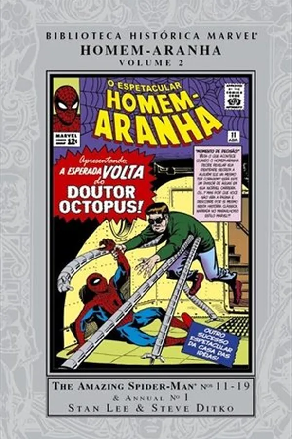 Cover of Biblioteca Histórica Marvel: Homem Aranha - Volume 2