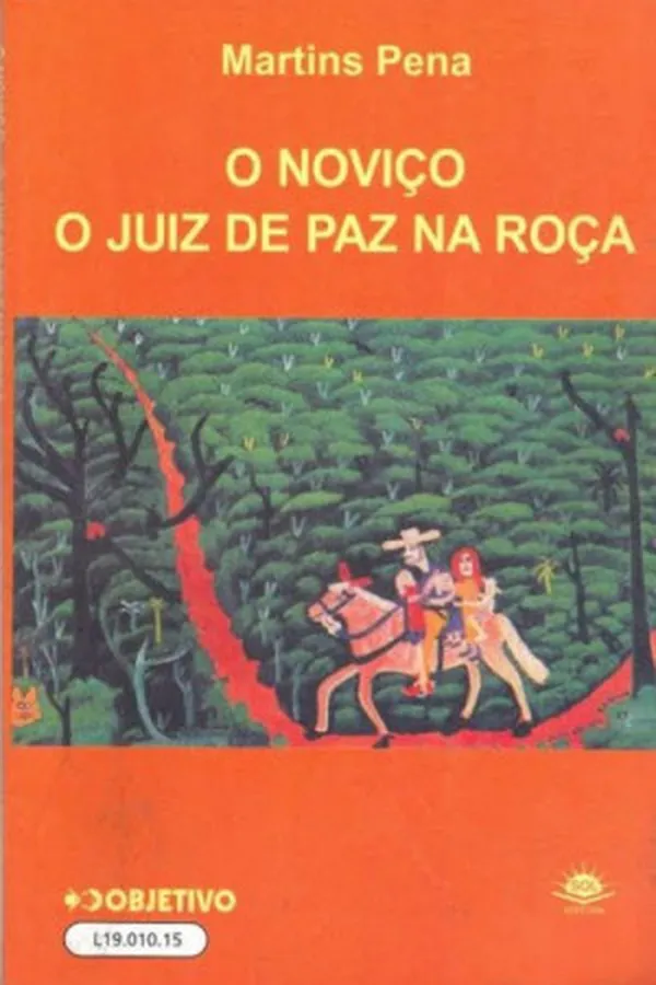 Capa de O Noviço / O Juiz de Paz na Roça