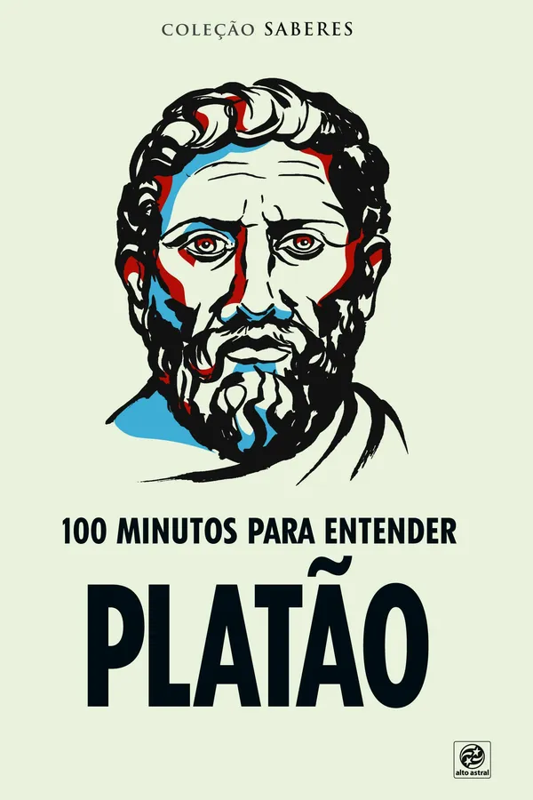 Capa de Coleção Saberes - 100 Minutos Para Entender Platão