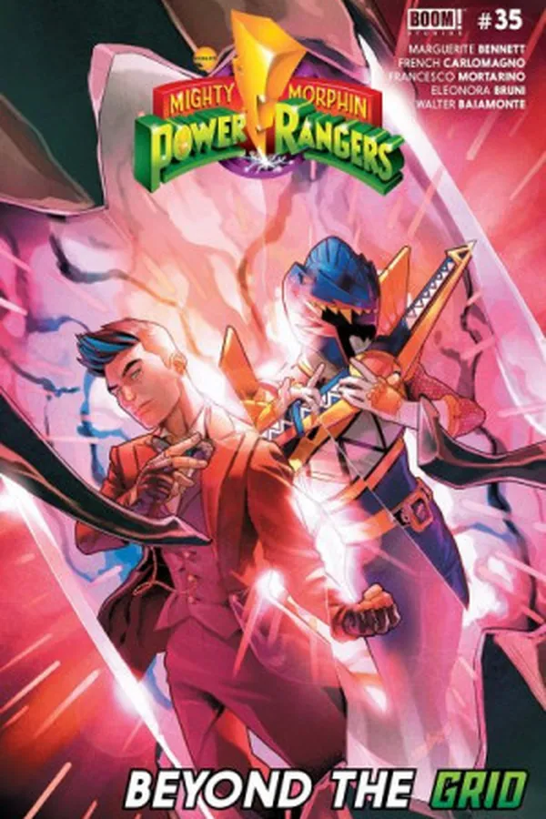 Capa de Mighty Morphin Power Rangers #35