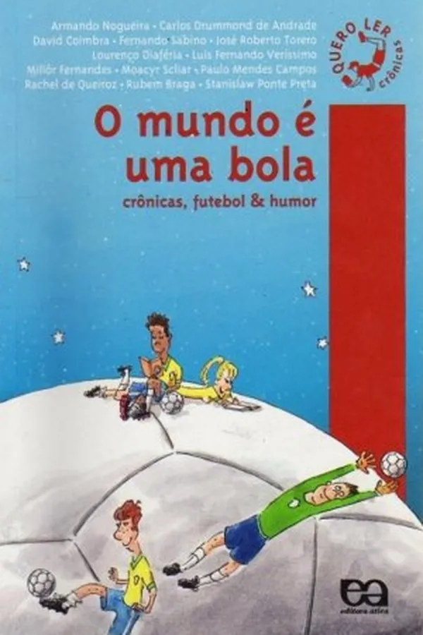 Capa de O mundo é uma bola