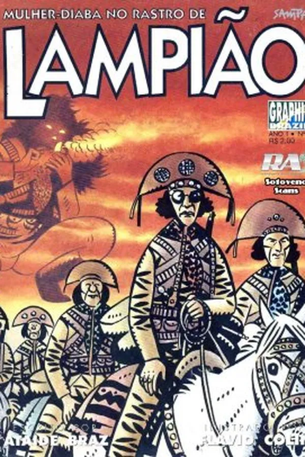 Capa de Mulher Diaba no Rastro de Lampião