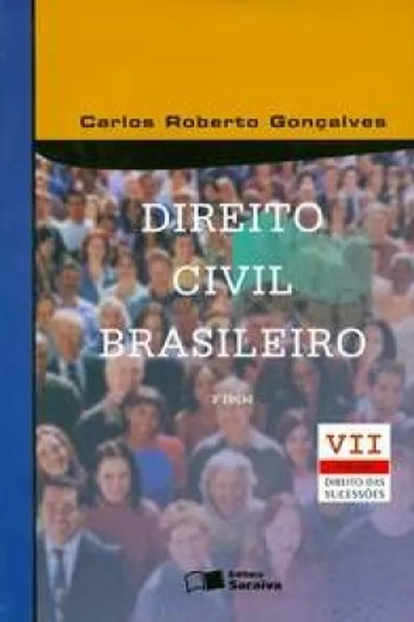 Capa de Direito Civil Brasileiro: Direito das sucessões v. 7