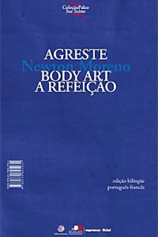 Capa de Agreste / Body Art - A Refeição
