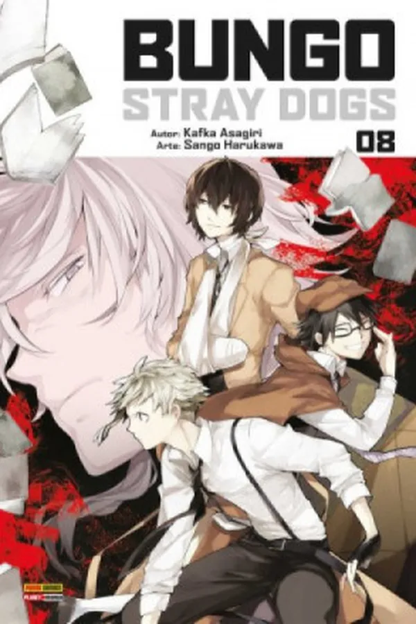 Capa de Bungo Stray Dogs #08