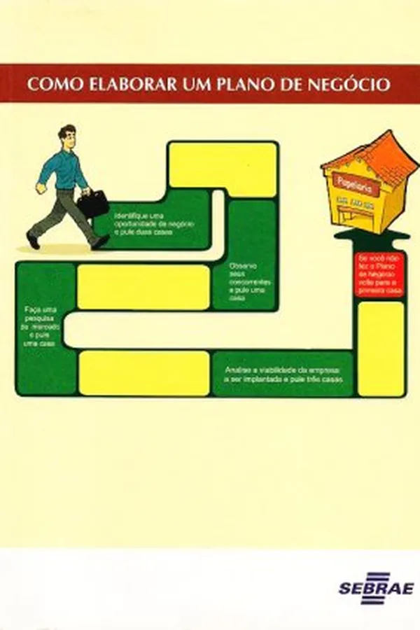 Capa de Como Elaborar um Plano de Negócios