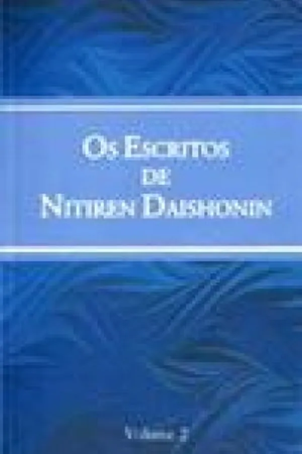 Capa de Os Escritos de Nitiren Daishonin 2