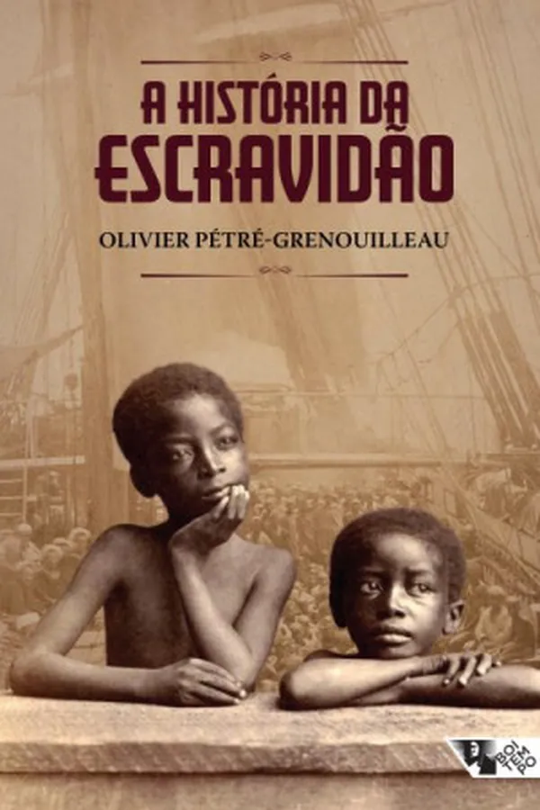 Capa de A História da Escravidão