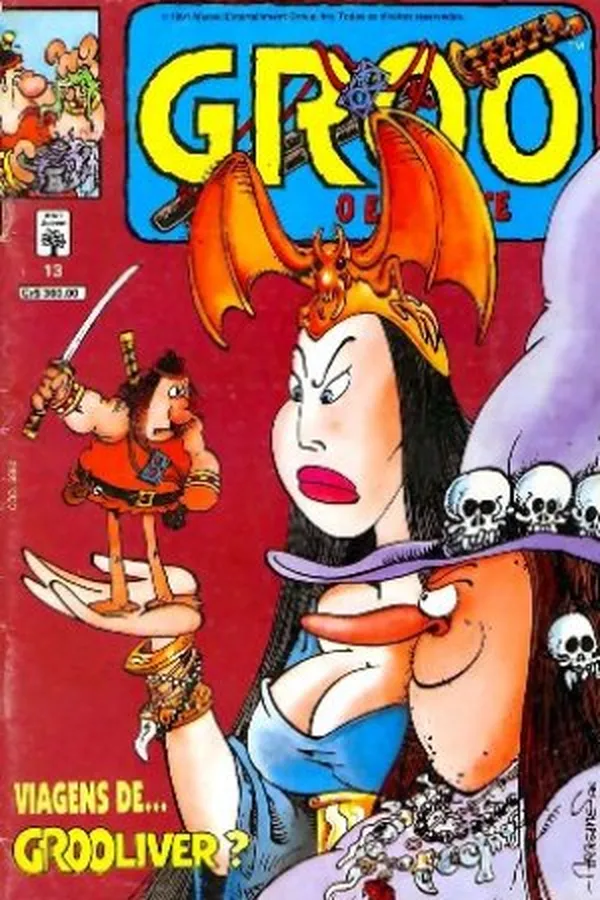 Capa de Groo O Errante nº 13