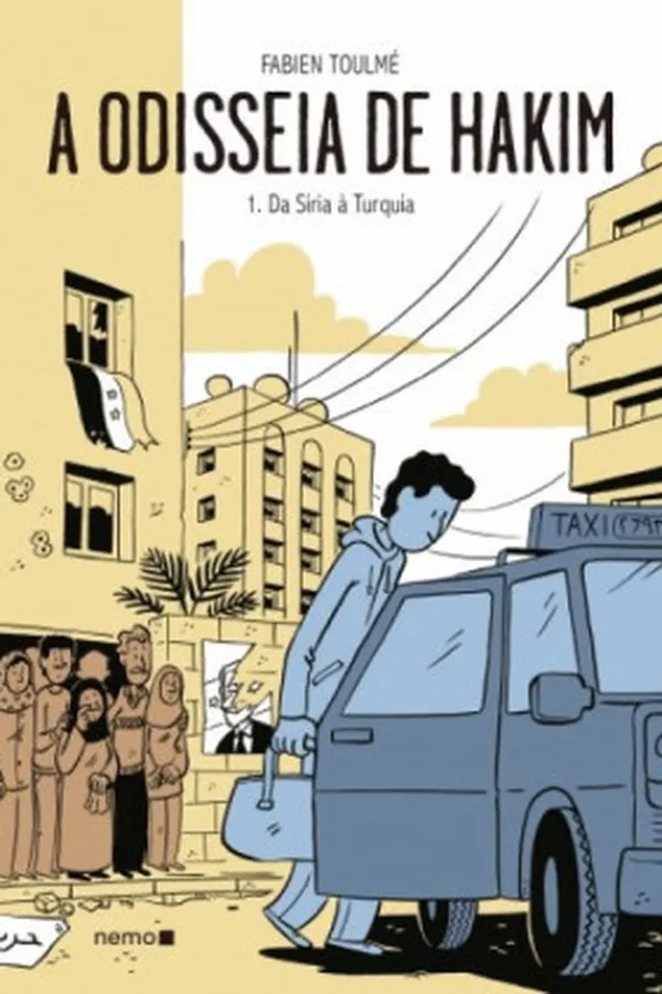 Capa de A odisseia de Hakim