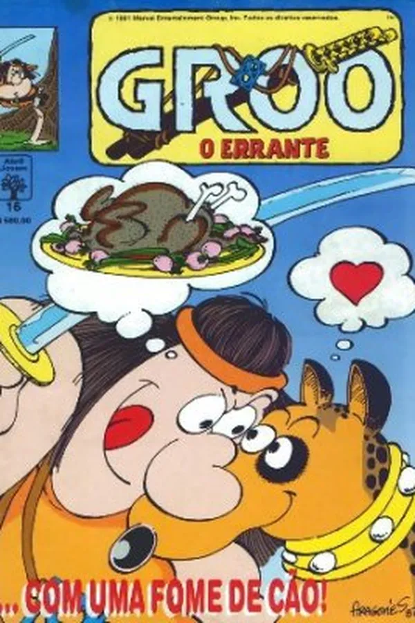Capa de Groo O Errante nº 16