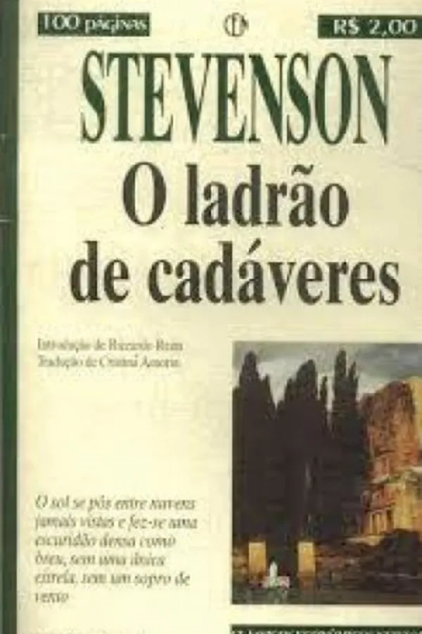 Capa de O ladrão de cadáveres