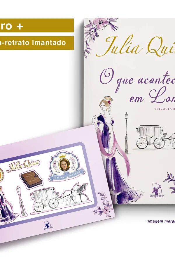 Cover of O Que Acontece Em Londres + Porta-retrato Imantado