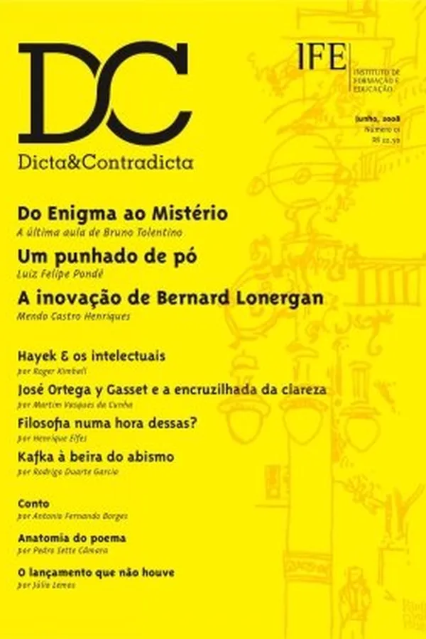 Capa de Dicta & Contradicta