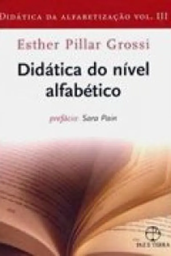 Capa de Didática do nível alfabético