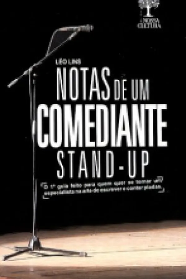 Capa de Notas de um Comediante Stand-Up