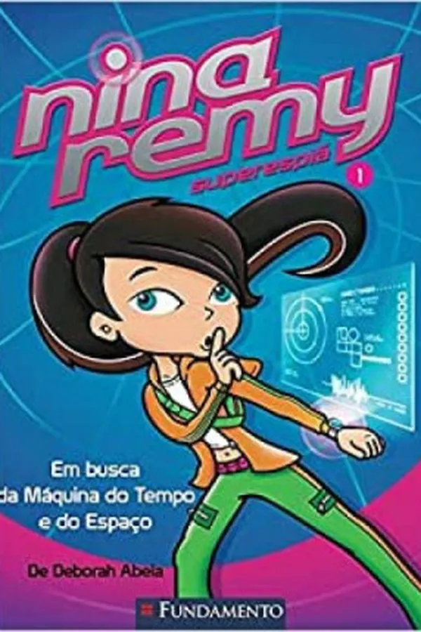 Capa de Nina Remy em busca da Máquina do Tempo e do Espaço