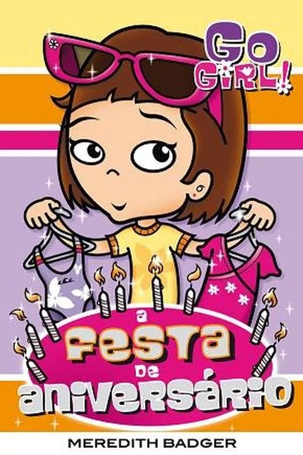 Capa de Go girl - A festa de aniversário