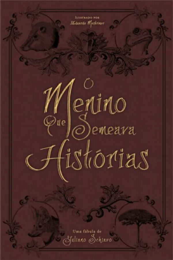 Capa de O Menino que Semeava Histórias
